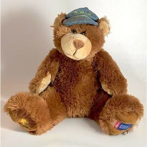 2007 Boyds Bears 10" American Cancer Society Daffodil Days Hugh R Hope Plush